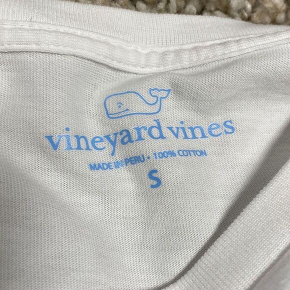 Vineyard Vines Apres Ski Bro Whale Long-Sleeve Pocket Tee Size Small - Picture 4 of 7
